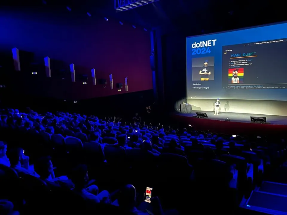 Speaking at dotent2024