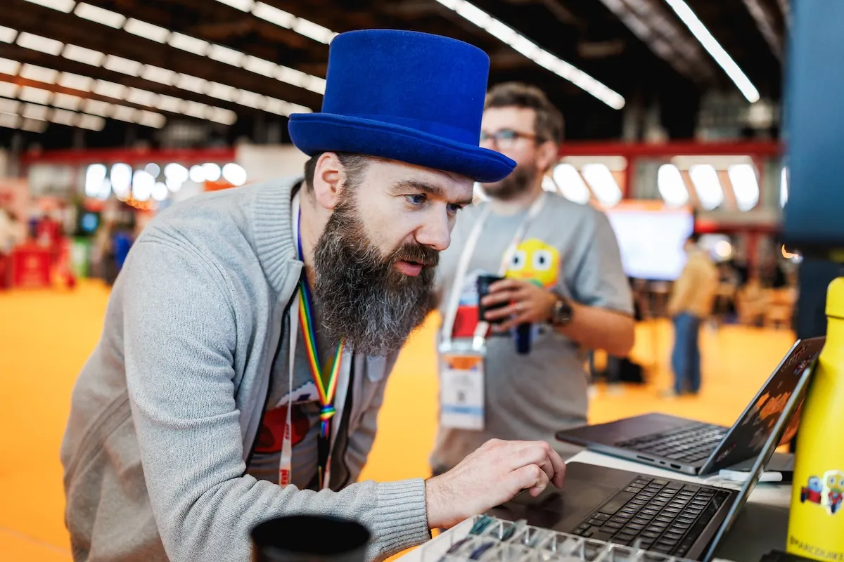 Dapr project kiosk at KubeCon Europe 2026