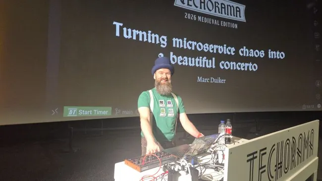 Speaking at Techorama Belgium 2026