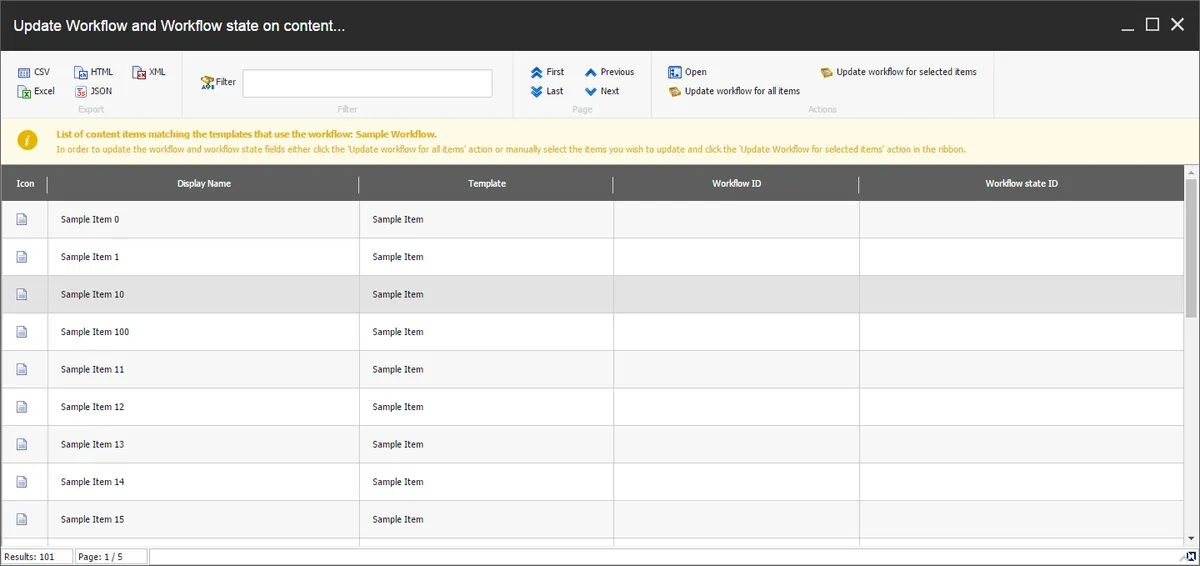 Workflow Management SPE Module