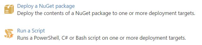 Octopus Deploy most used step templates