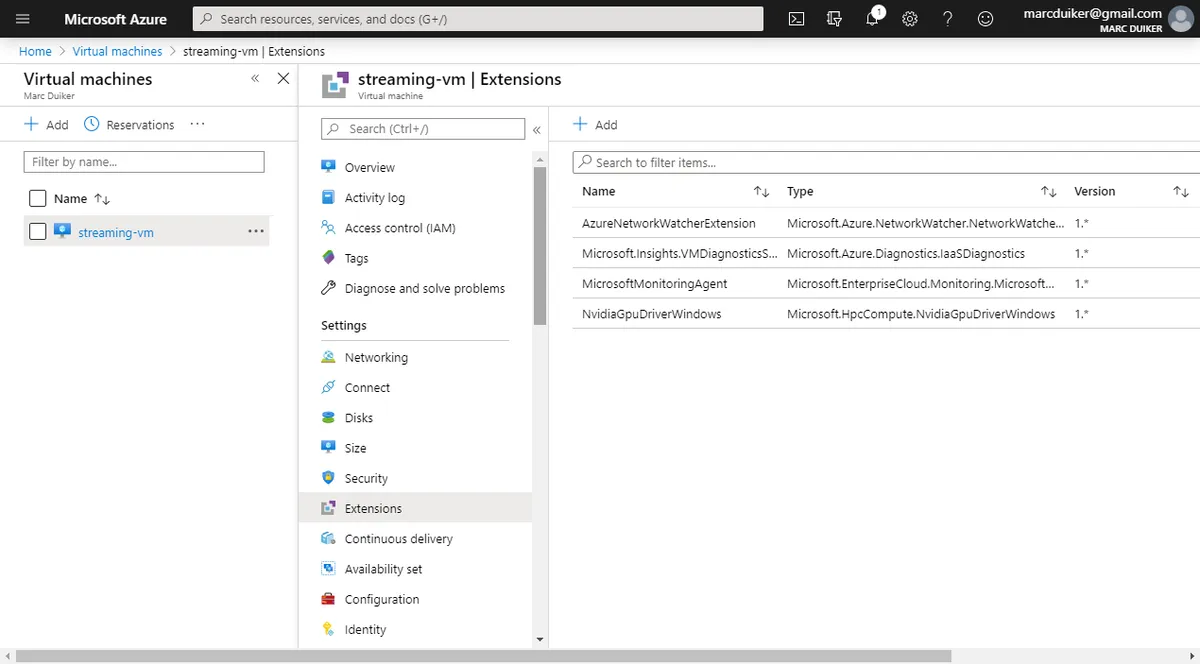 Azure Portal Extensions